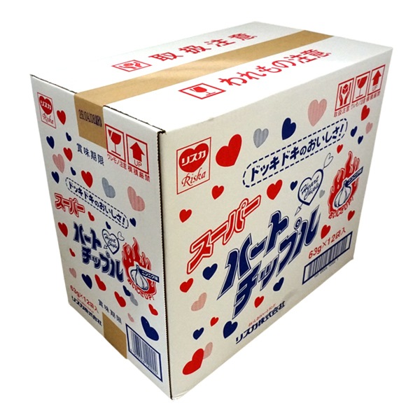 140円 リスカ 63gハートチップル [1箱 12個入]