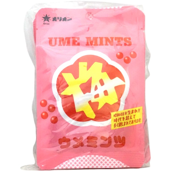 100円 オリオン 23g梅ミンツ チャック袋 [1袋 6個入]