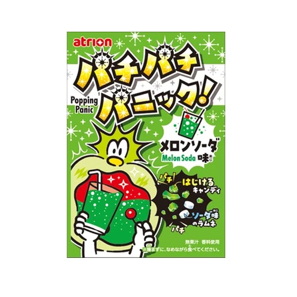 40円 アトリオン パチパチパニック メロンソーダ [1箱 24個入]
