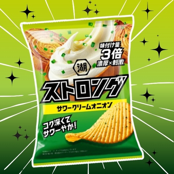 170円 コイケヤ 53gストロングサワークリームオニオン [1箱 12個入]