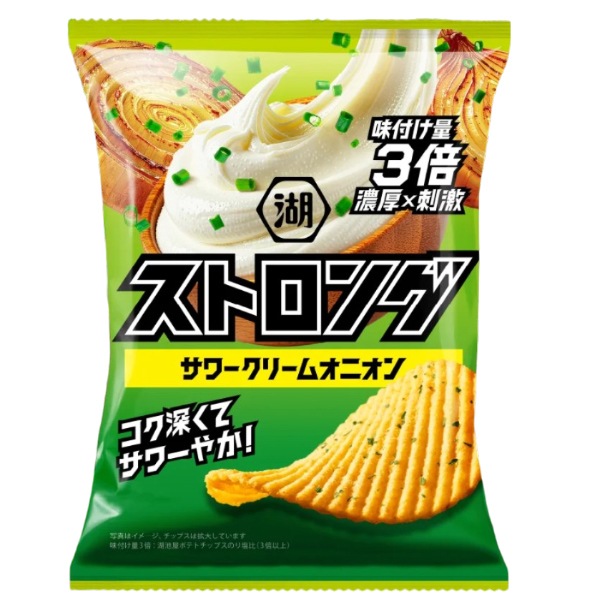 170円 コイケヤ 53gストロングサワークリームオニオン [1箱 12個入]