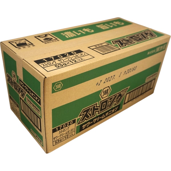 170円 コイケヤ 53gストロングサワークリームオニオン [1箱 12個入]