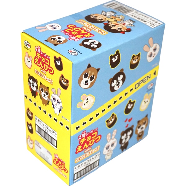 160円 不二家 4本チョコえんぴつ [1箱 12個入]：駄菓子,お菓子の通販