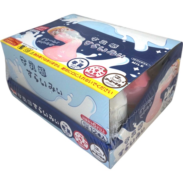 牛乳瓶すらいみぃ [1箱 12個入]：駄菓子,お菓子の通販｜卸問屋ミカミ