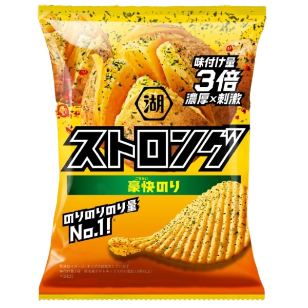 170円 コイケヤ 53gストロング 豪快のり [1箱 12個入]