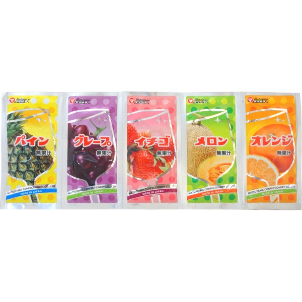 25円 松山 パックジュース [1箱 50個入]