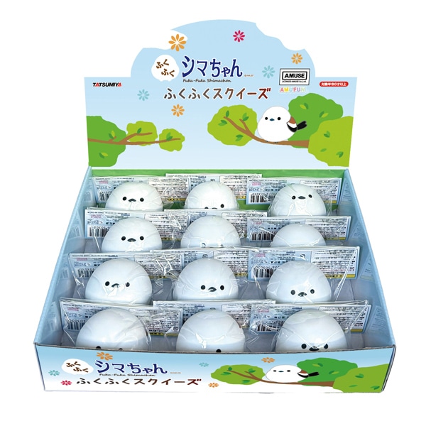 シマエナガスクイーズ [1箱 12個入]：駄菓子,お菓子の通販｜卸問屋