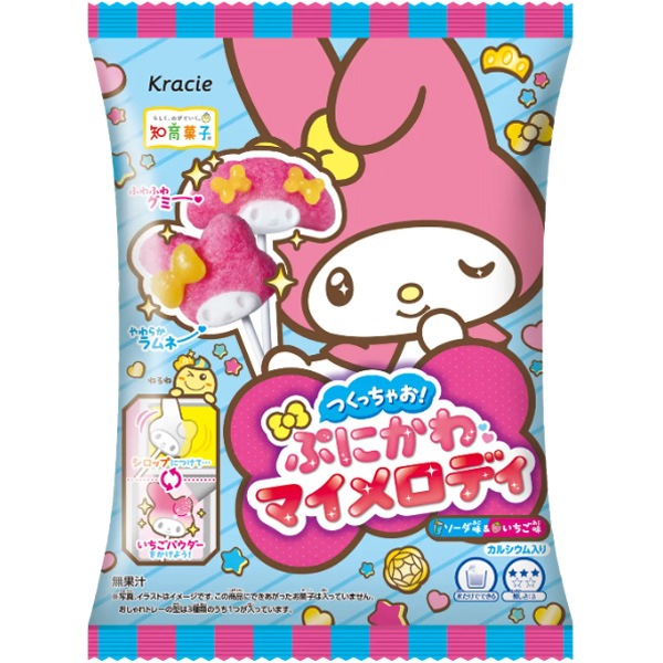 280円 クラシエ 19gつくっちゃお！ぷにかわマイメロディ [1箱 7個入