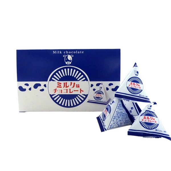 リアライズ ミルク味チョコレート テトラ [1箱 24個入]：駄菓子,お菓子