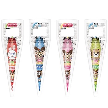78円 不二家 1本パラソルチョコレート [1箱 16個入]：駄菓子,お菓子の