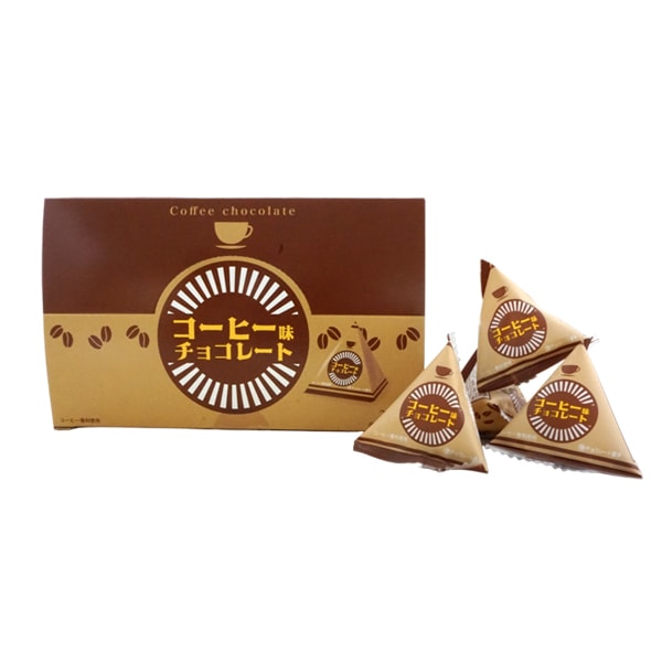 リアライズ コーヒー味チョコレート テトラ [1箱 24個入]：駄菓子,お