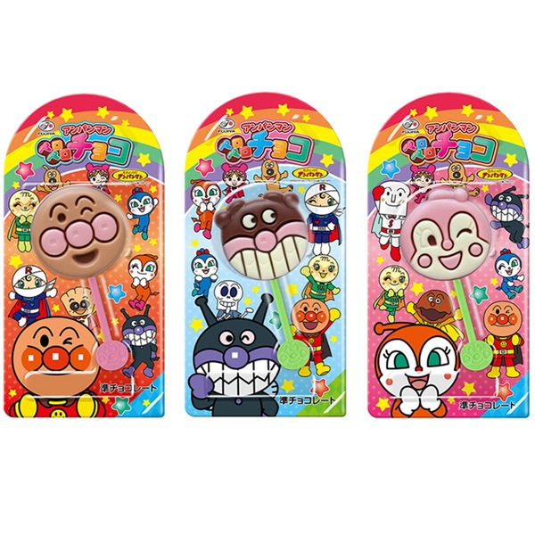 129円 不二家 アンパンマンペロペロチョコレート [1箱 12個入]