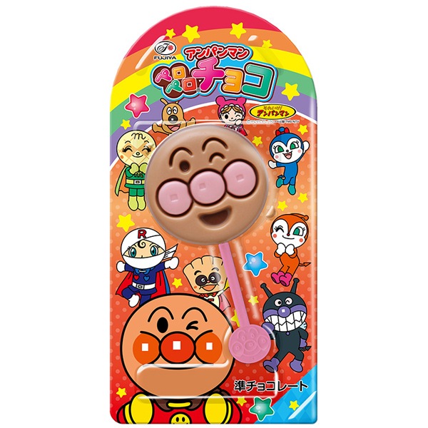 129円 不二家 アンパンマンペロペロチョコレート [1箱 12個入]