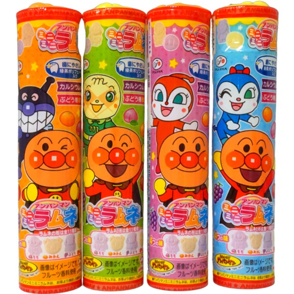 120円 不二家 アンパンマンミニミニラムネ [1箱 10個入]