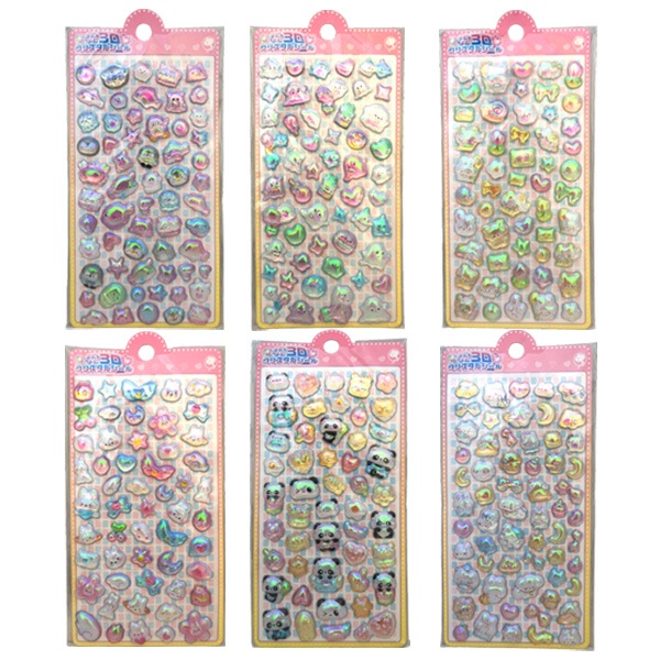 ぷにぷに3Dクリスタルシール [1袋 12枚入]