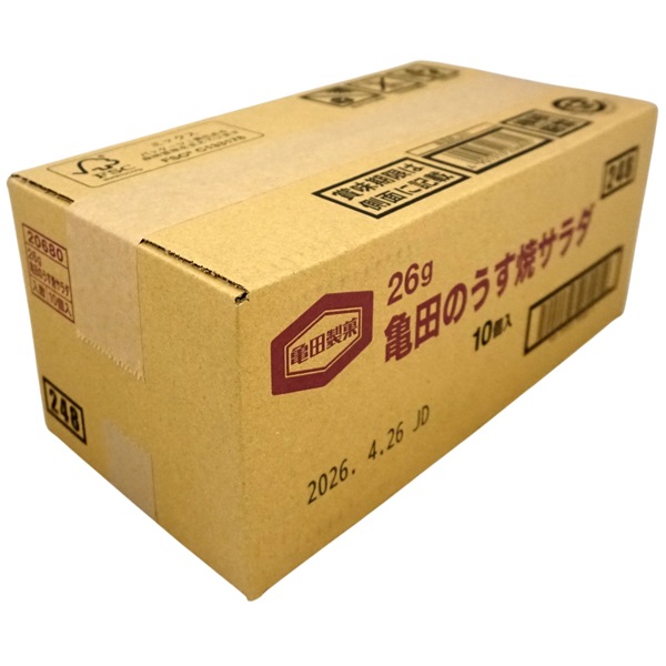 26g亀田のうす焼サラダ [1箱 10個入]