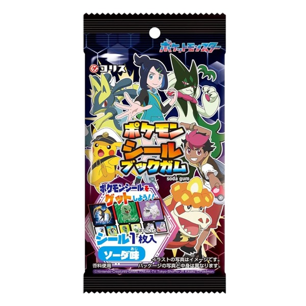 120円 コリス ポケモンシールブックガム [1箱 15個入]