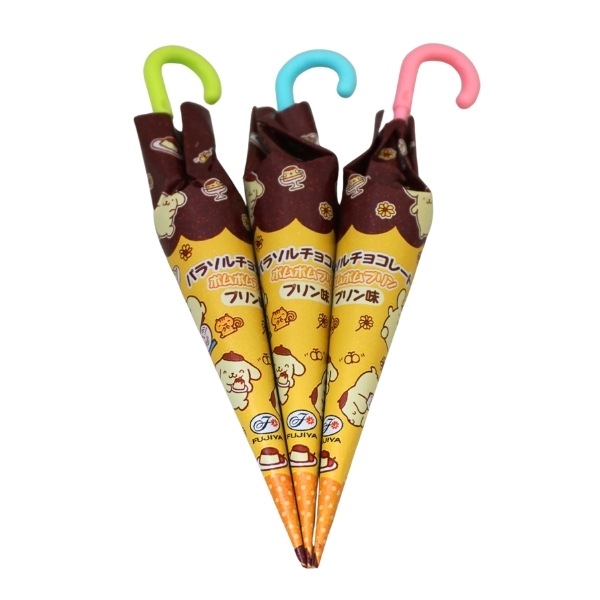 90円 不二家 1本パラソルチョコレート ポムポムプリン [1箱 16個入]