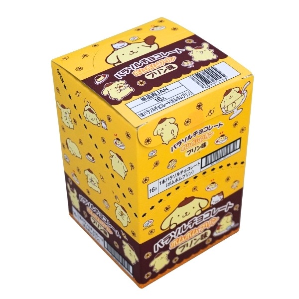 90円 不二家 1本パラソルチョコレート ポムポムプリン [1箱 16個入]