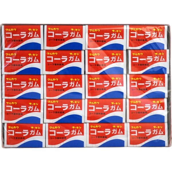 12円 マルカワ フーセンガム コーラガム [1箱 55個入]