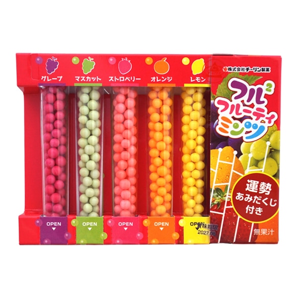 150円 チーリン フルフルフルーティミンツ [1箱 12個入]
