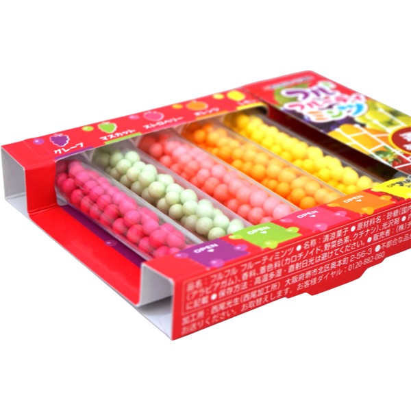 150円 チーリン フルフルフルーティミンツ [1箱 12個入]：駄菓子,お