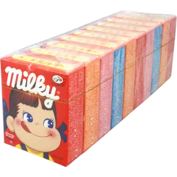 不二家 7粒ミルキー [1箱 10個入]：駄菓子,お菓子の通販｜卸問屋ミカミ