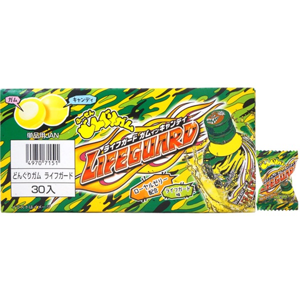 20円 どんぐりガム ライフガード味 [1箱 30個入]：駄菓子,お菓子の通販