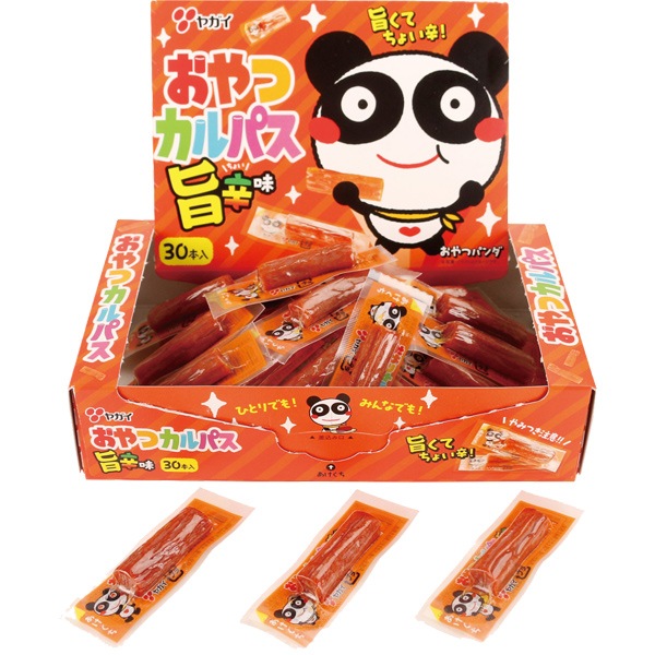 おやつカルパス 旨辛味(30本入)×25箱 ヤガイ おやつカルパス旨辛味 [1箱 30個入] ：駄菓子,お菓子の通販｜卸