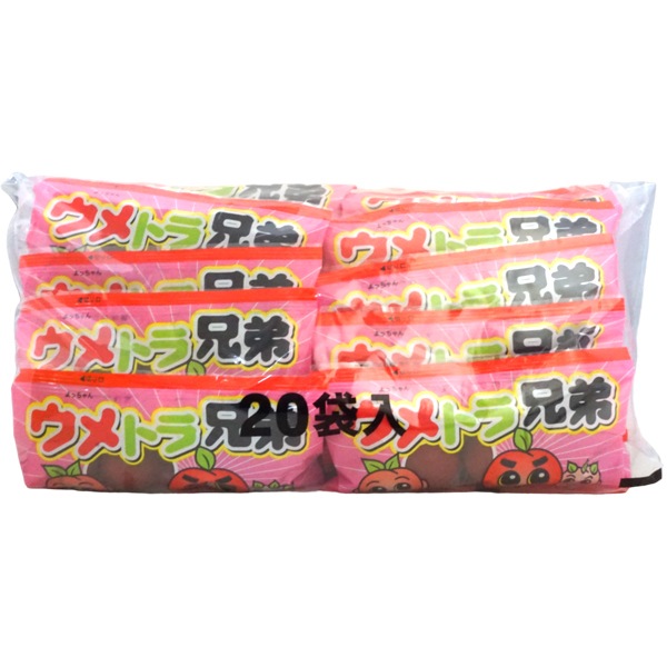 50円 よっちゃん ウメトラ兄弟 [1袋 20個入]：駄菓子,お菓子の通販｜卸
