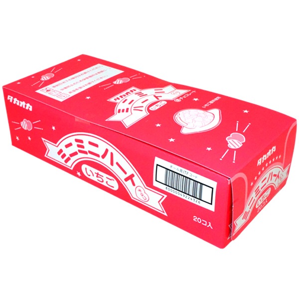 タカオカ 10gミニミニハート イチゴ [1箱 20個入]