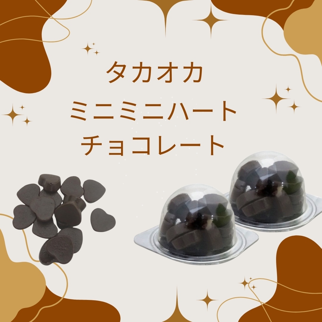 タカオカ 10gミニミニハート チョコ [1箱 20個入]