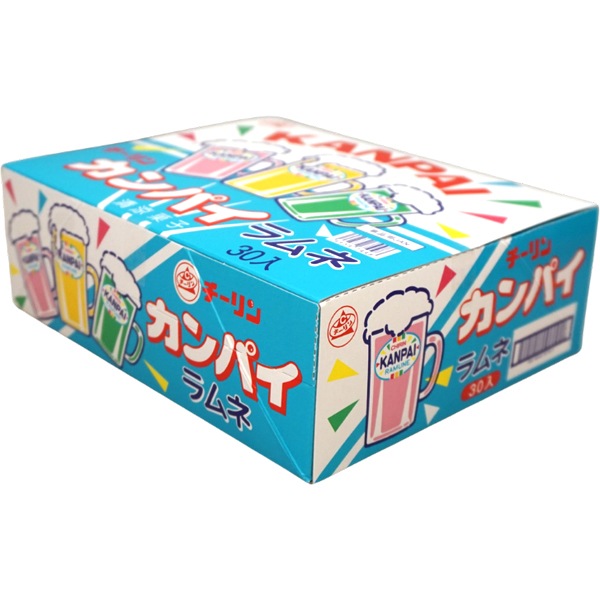 40円 チーリン カンパイラムネ [1箱 30個入]：駄菓子,お菓子の通販｜卸