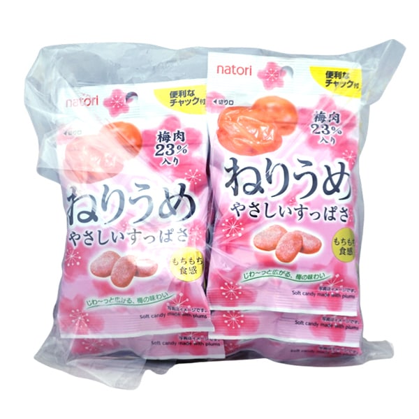 なとり 24gねりうめ やさしいすっぱさ [1袋 10個入]：駄菓子,お菓子の