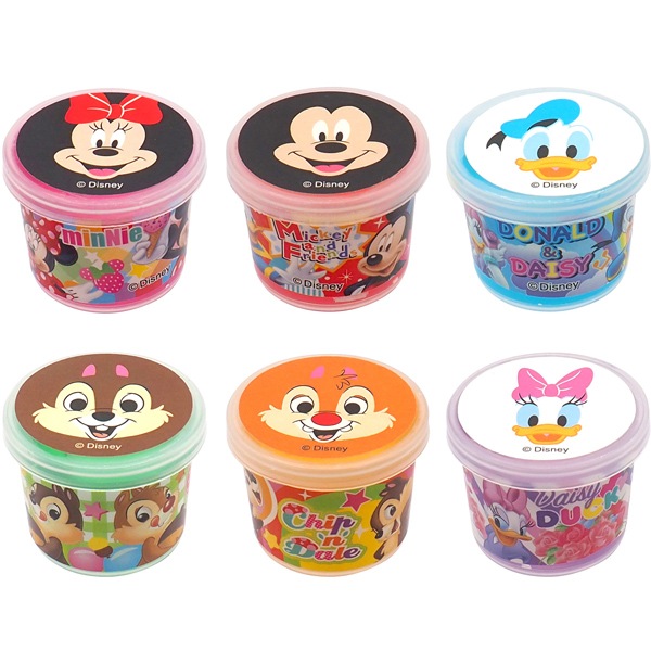 三洋堂　ディズニーオールスタースライム粘土 [1箱 36個入]