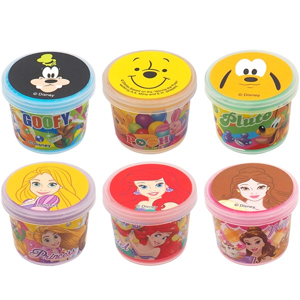 三洋堂　ディズニーオールスタースライム粘土 [1箱 36個入]