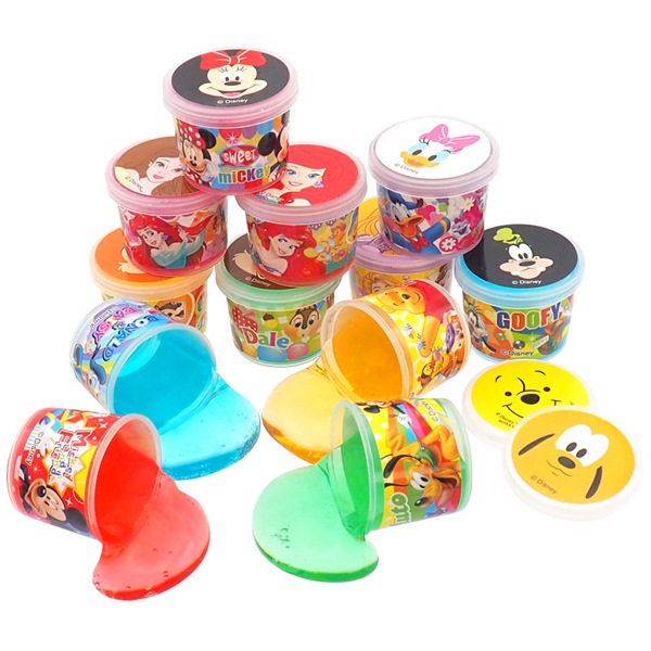 三洋堂　ディズニーオールスタースライム粘土 [1箱 36個入]