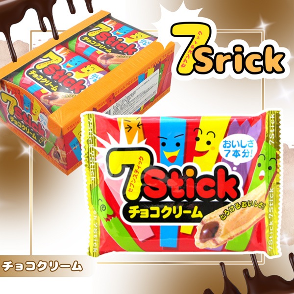 35円 やおきん セブンスティックチョコクリーム[1箱 12個入]