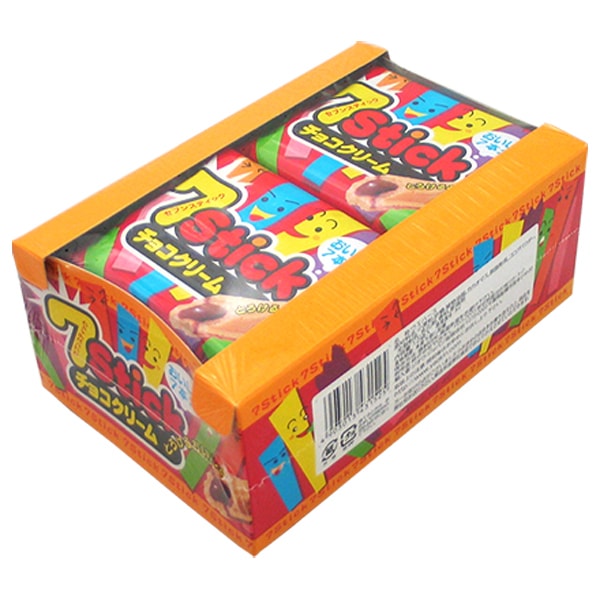 35円 やおきん セブンスティックチョコクリーム[1箱 12個入]