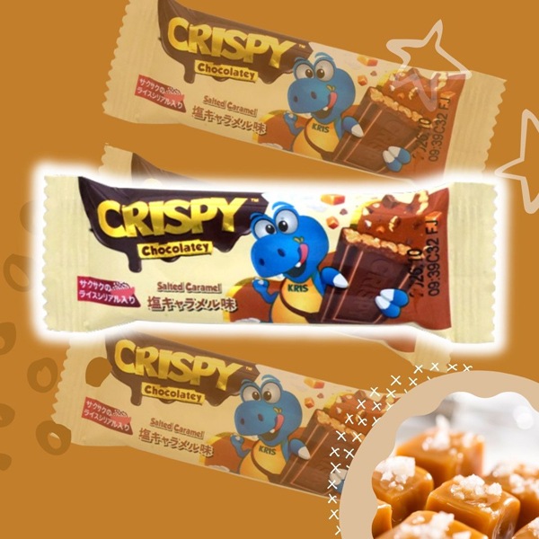 25円 やおきん 11gクリスピークリス塩キャラメル [1袋 30個入]