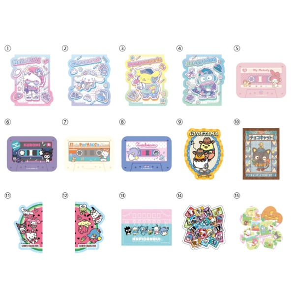 120円 フルタ サンリオキャラクターズシールクッキー4 [1箱 10個入]