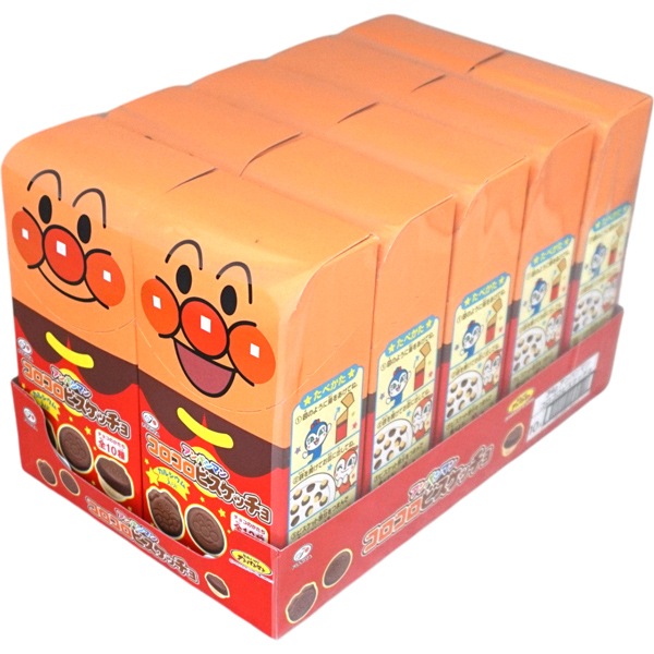 160円 不二家 アンパンマンコロコロビスケッチョ [1箱 10個入]