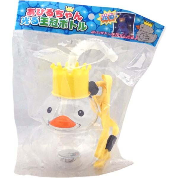 【特価品】あひるちゃん光る王冠のボトル [1袋 5個入]
