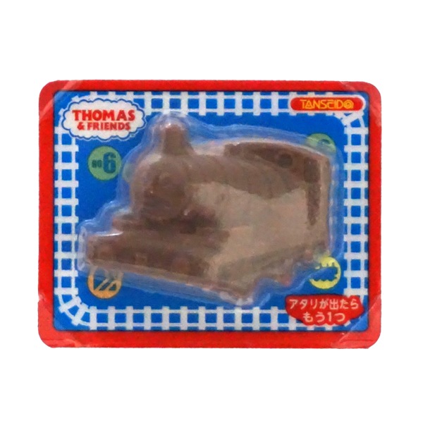 25円 丹生堂 きかんしゃトーマスレリーフチョコ [1箱 50個入]