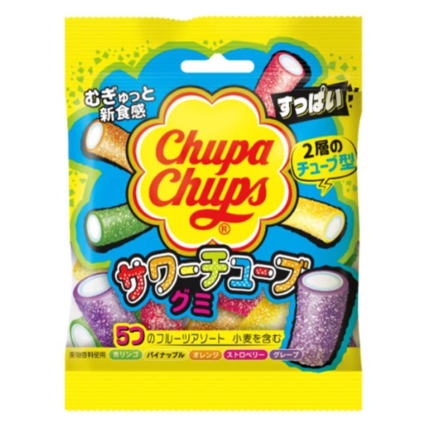 158円 クラシエ チュッパチャプス サワーチューブグミ [1箱 10個入]