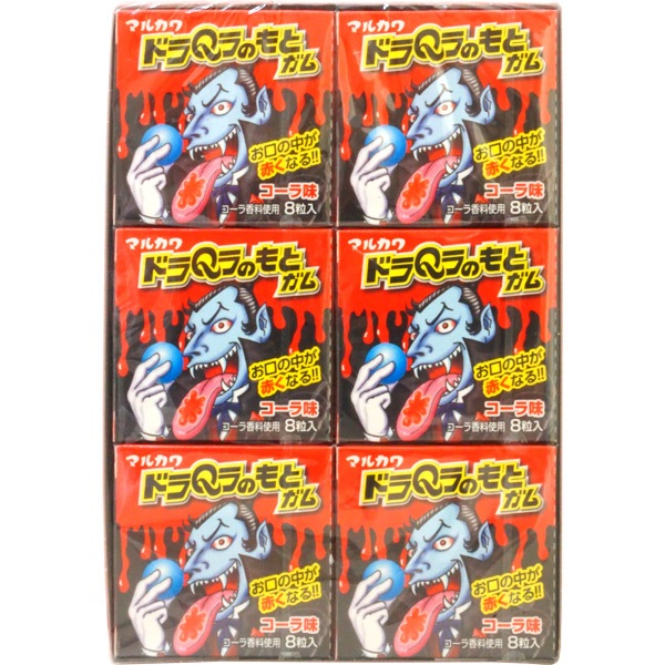 30円　マルカワ　ドラQラのもとガム　コーラ味　[1箱　18個入]