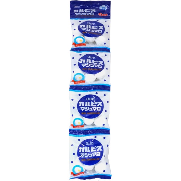 150円 エイワ 60g 4連カルピスマシュマロ [1箱 12個入]