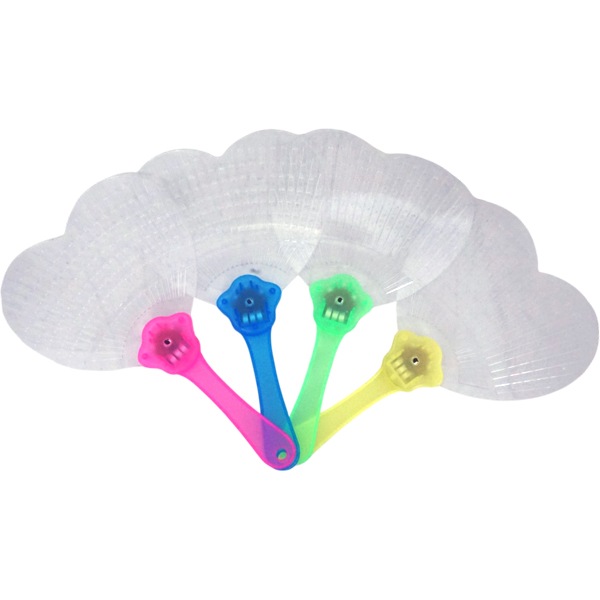 三洋堂 光るピカピカハートうちわ [1袋 12個入]