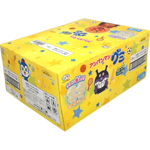 98円 不二家 6粒アンパンマングミ スポーツドリンク味 [1箱 20個入]