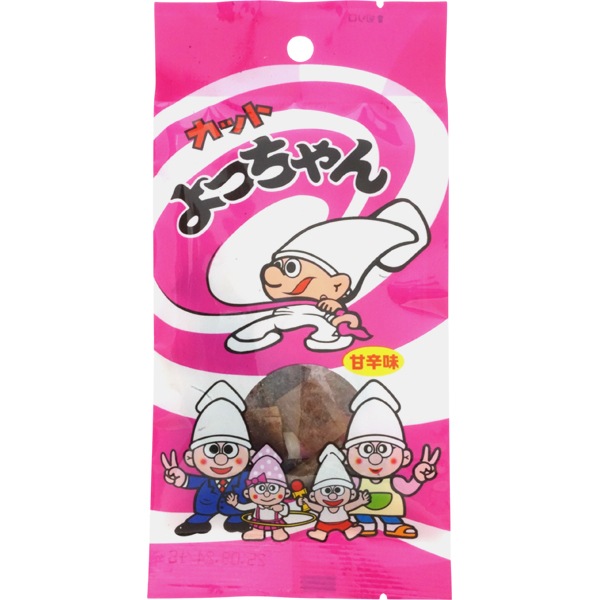 100円 よっちゃん 10gカットよっちゃん 甘辛味 [1袋 10個入]